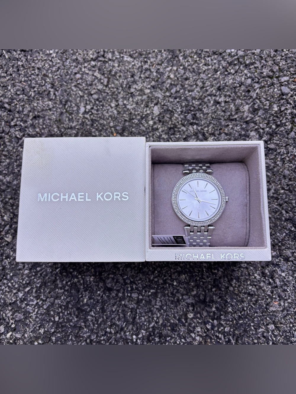 Michael Kors Darci MK3190 Women's Silver-Tone Watch - NWT New With Tags